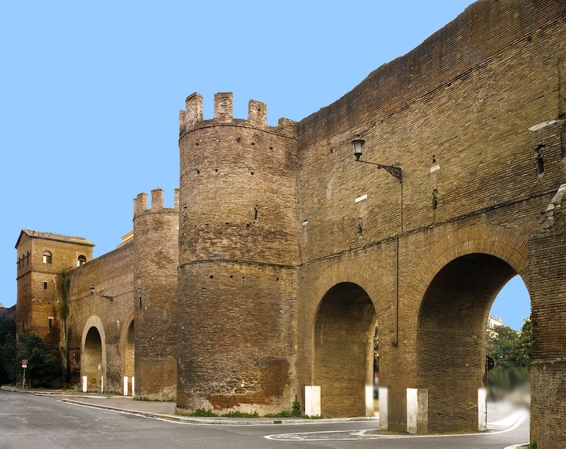 mura aureliane roma